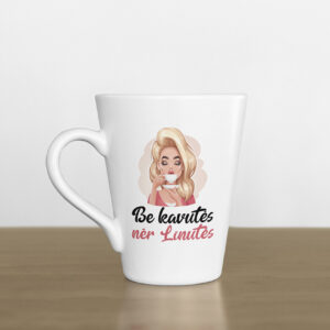 Personalised Latte Cup ,,Be kavutes,ner Laimutes,, (ANY NAME)