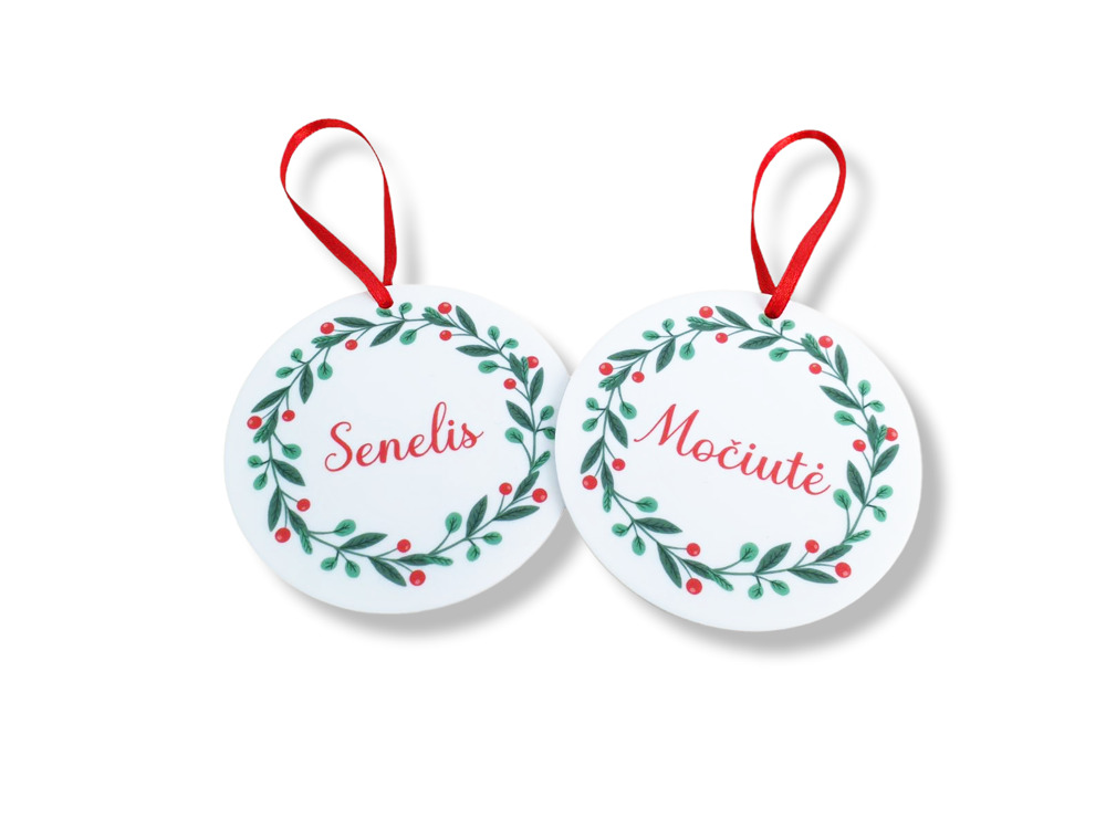 Personalised CHRISTMAS BAUBLES (ANY NAME) - Image 3