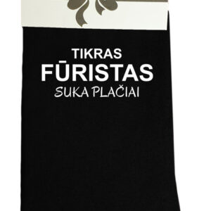 Printed Sock for Men ,,Tikras furistas suka placiau,,