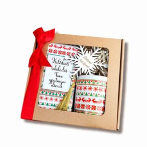 Gift set with chocolate and cup,, Kaledinis,,