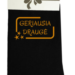Printed Sock for Women ,,Geriausia drauge,,