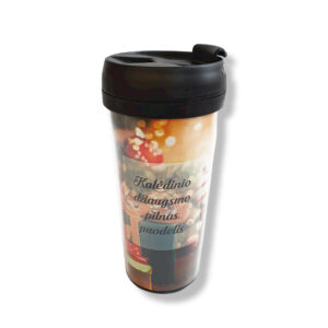 Travel cup ,,Kaledinio dziaugsmo,,