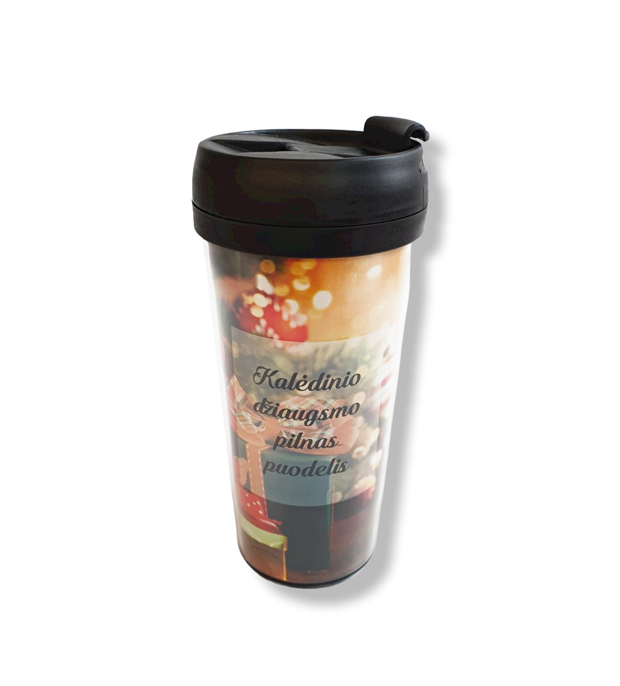 Travel cup ,,Kaledinio dziaugsmo,,