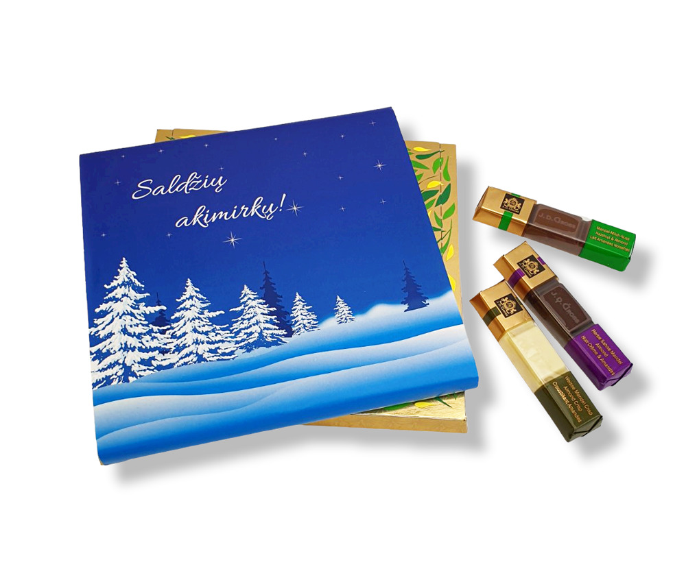 Chocolate assortment  ,,Saldziu akimirku,,