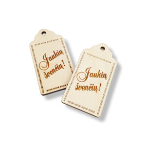 GIFT  tag ,,Jaukiu svenciu,,