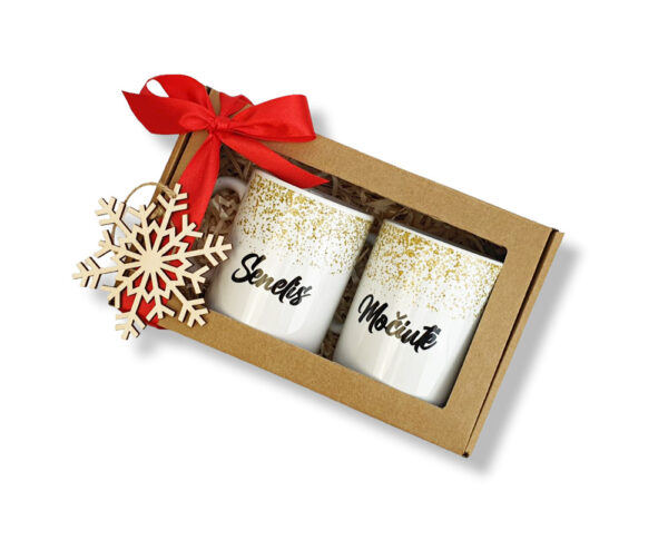 Cup  set with carboard ,,Mociutei ir Seneliui,, - Image 2