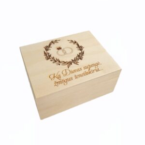 Ring box ,,Ka Dievas sujunge..,,