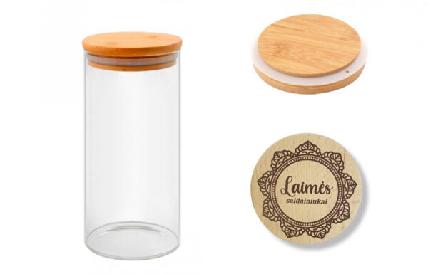 Jar with Lid ,,Laimes saldainiukai,,