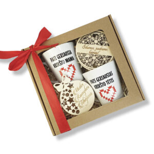 Gift set for Godparents ,,Kriksto Teveliams,,