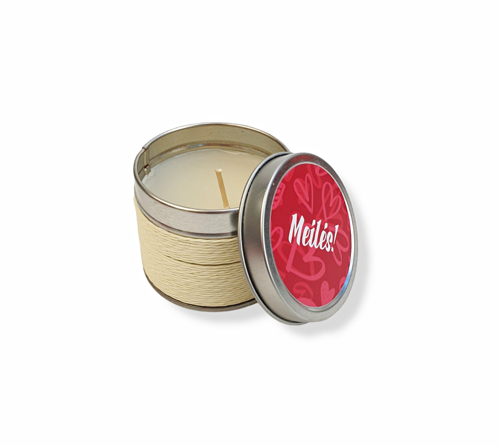 Soy Wax Candle ,,Meiles,, - Image 2