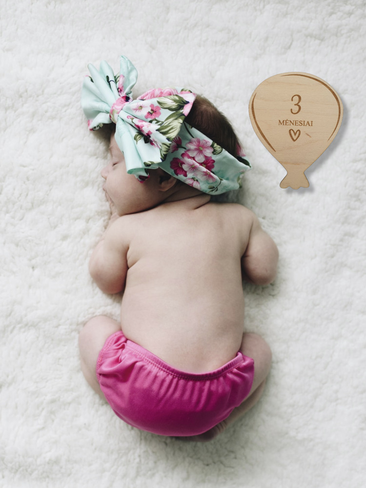 Baby Monthly Milestone Markers (One Month to One Year) 2