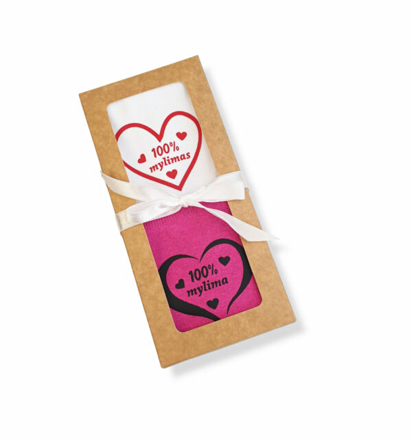 Printed Sock set for a couple  ,,100% mylimas ,, ,,100% mylima,,