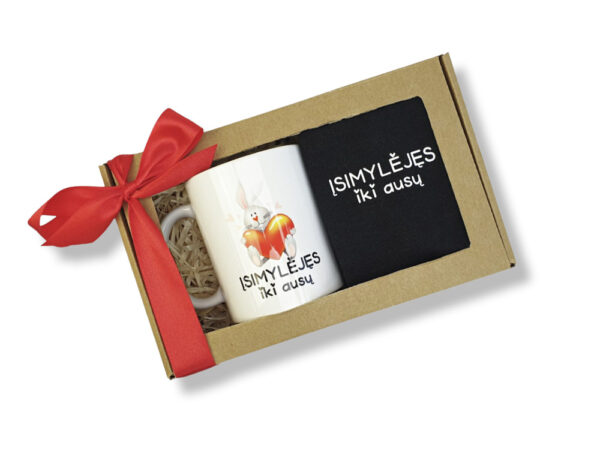 Gift set for her ,,Isimylejes iki ausu,,