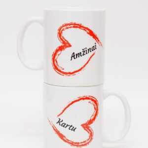 Cup set  ,,Amzinai kartu,,