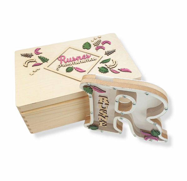 Personalised Memory box with piggy bank - Image 2