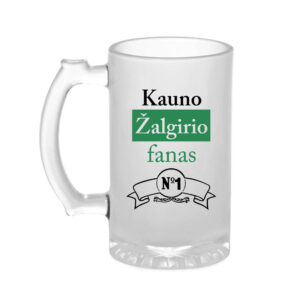Beer mugs ,,Kauno Zalgirio fanas,,