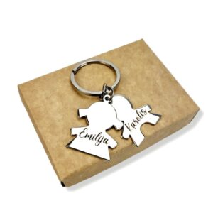 Personalised METAL  KEY RINGS with kids name (Any name)