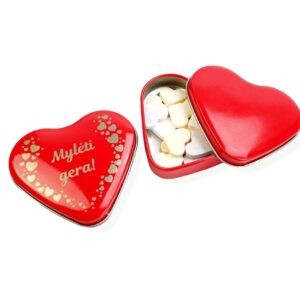 Small metal candy box ,,Myleti gera,,