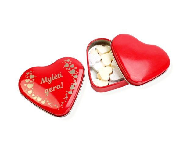 Small metal candy box ,,Myleti gera,,