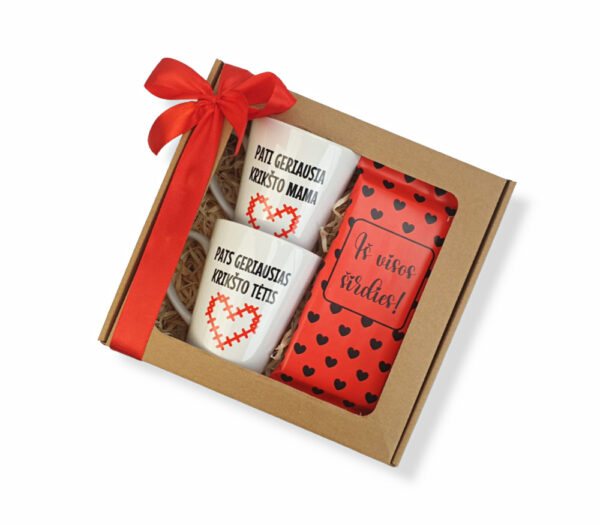 Gift set for Godparents ,,Is visos sirdies,, - Image 2