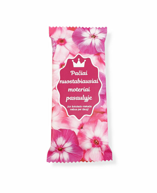 Chocolate Bar ,,Paciai nuostabiausiai moteriai pasaulyje,,