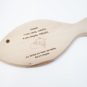 Cutting board ,,Darbas yra tiems..,,