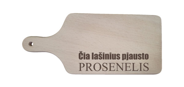 Cutting board ,,Cia lasinius pjausto prosenelis,,
