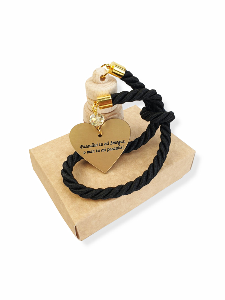 Car Diffuser/Air Freshener ,,Pasauliui tu esi zmogus,,