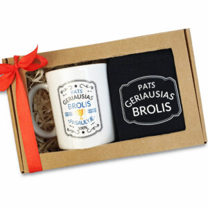 Gift set for men  ,,Geriausias brolis,,