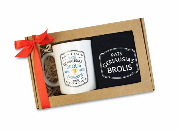 Gift set for men  ,,Geriausias brolis,,