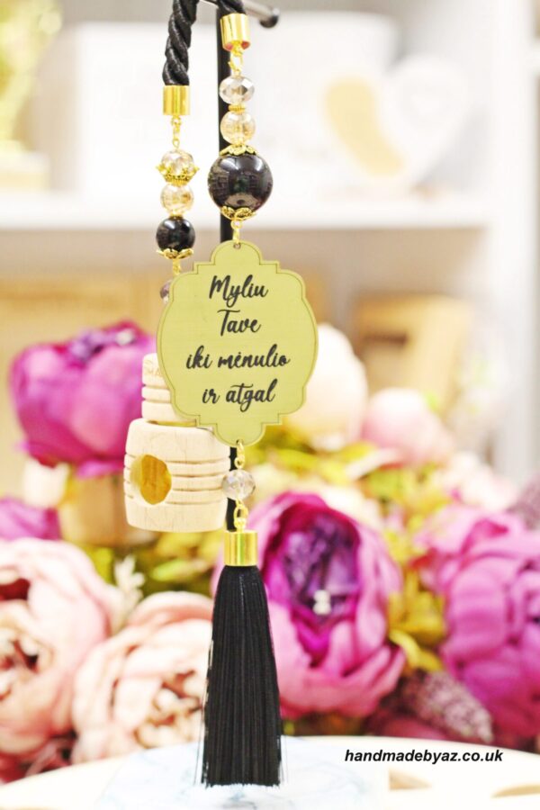 Car Diffuser/Air Freshener ,,Myliu tave iki menulio ir atgal,,