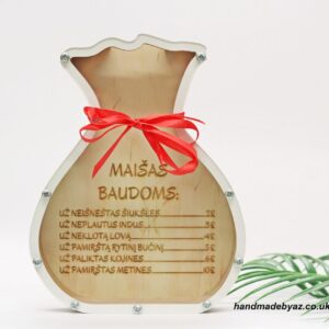 Piggy bank ,,Maisas baudoms,, (£)