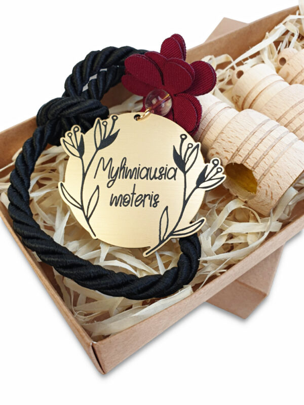 Car Diffuser/Air Freshener SET ,,Mylimiausia moteris,, - Image 2