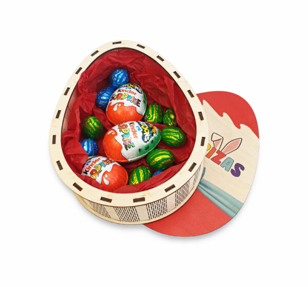 Easter egg box with sweets,,Siurprizas,, - Image 2