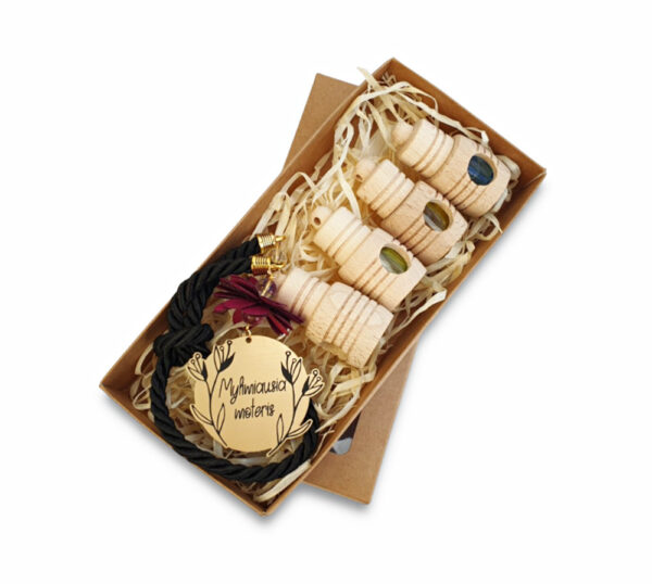 Car Diffuser/Air Freshener SET ,,Mylimiausia moteris,,