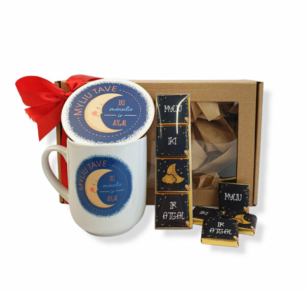 Gift set   ,,Myliu Tave iki menulio ir atgal,,