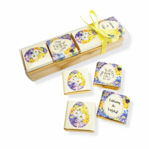 Mini chocolate set  ,,Linksmu sv. Velyku,,