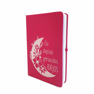 Pink Notebook ,,Cia slepiasi geriausios idejos,,