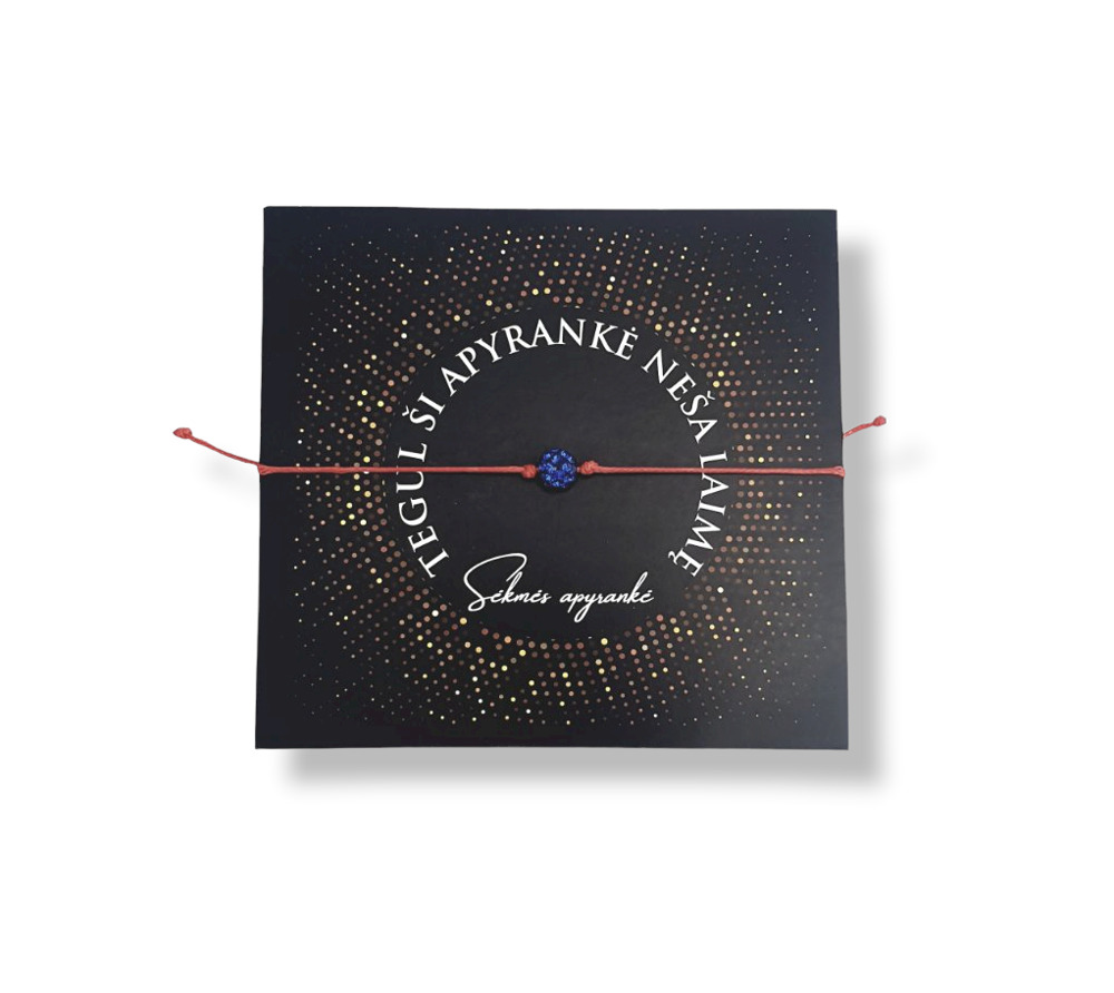 Bracelet ,,Sekmes apyranke,, with blue eye