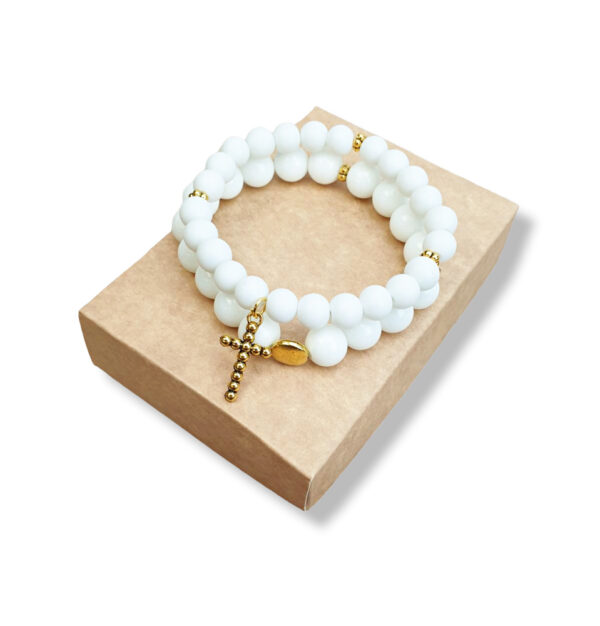 Bracelet set with cross