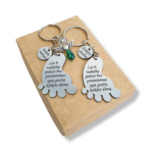 KEY RINGS set ,,Lai si vaikiska pedute,,