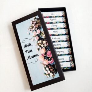 Mini chocolate set  ,,Aciu,Tau mama,,
