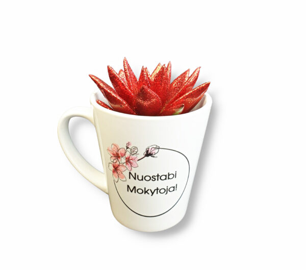 A FLOWER IN A CUP ,,Nuostabi Mokytoja,,
