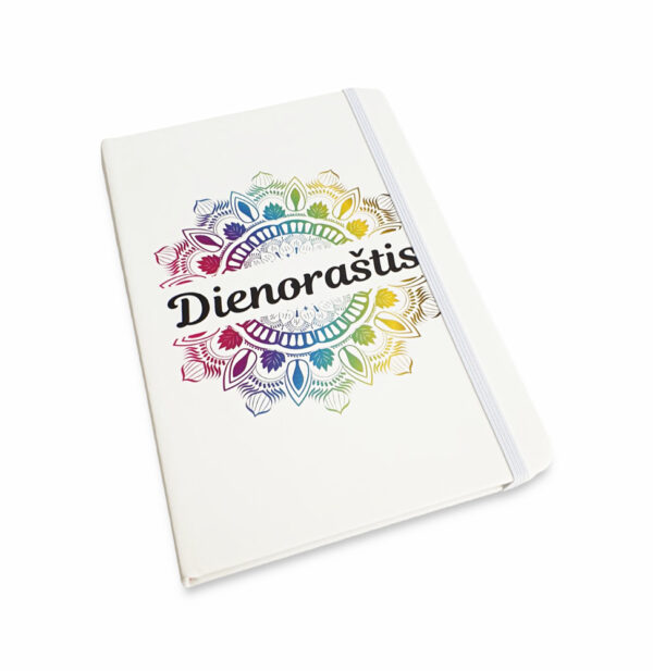 White Notebook ,,Dienorastis,,