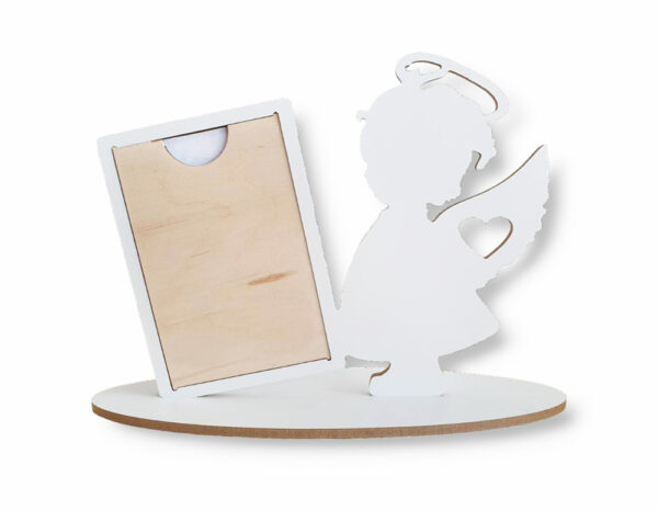 Stand up Photo Frame for Godmother ,,Mano maza sirdele kuzda..,, - Image 2