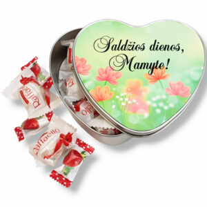 Metal candy box ,,Saldzios dienos,Mamyte,,