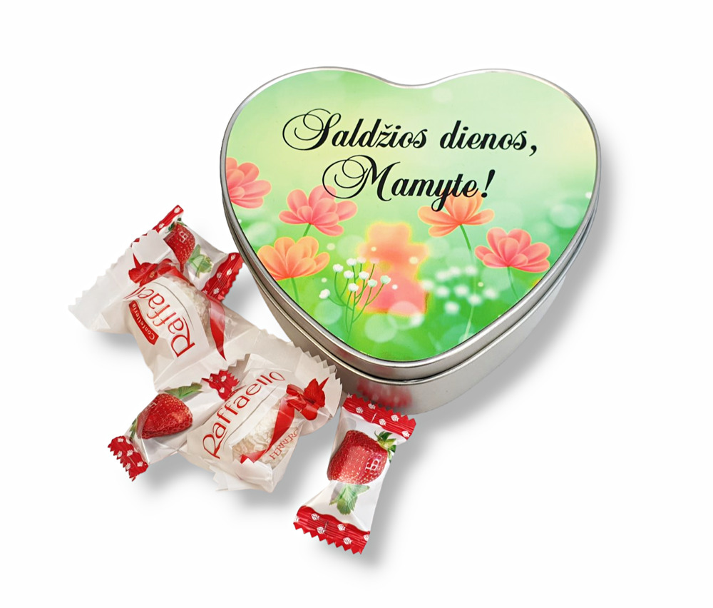 Metal candy box ,,Saldzios dienos,Mamyte,, - Image 3