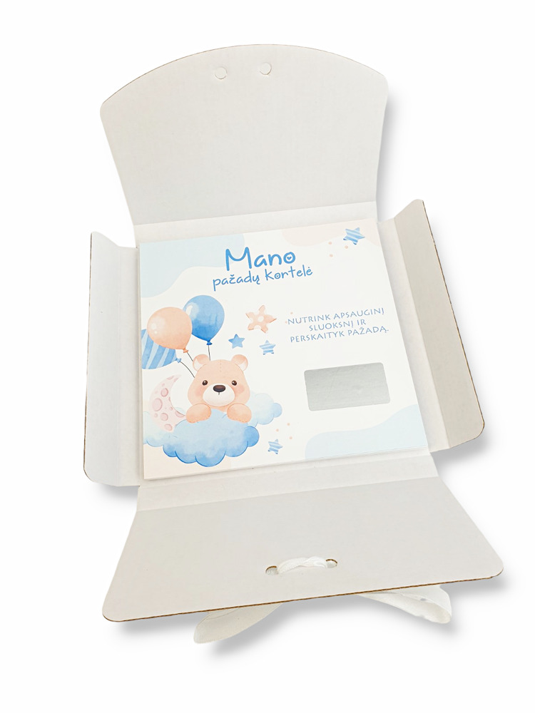 Scratch-off card set ,,Mano pazadu korteles-Meskiukas,, - Image 2