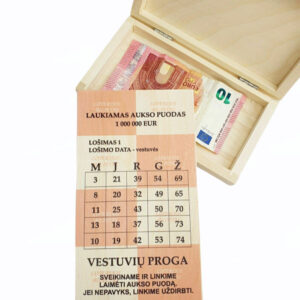 Money box ,,Vestuviu proga,,
