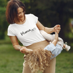 Printed T-shirt for Women ,,Mama 24/7,,